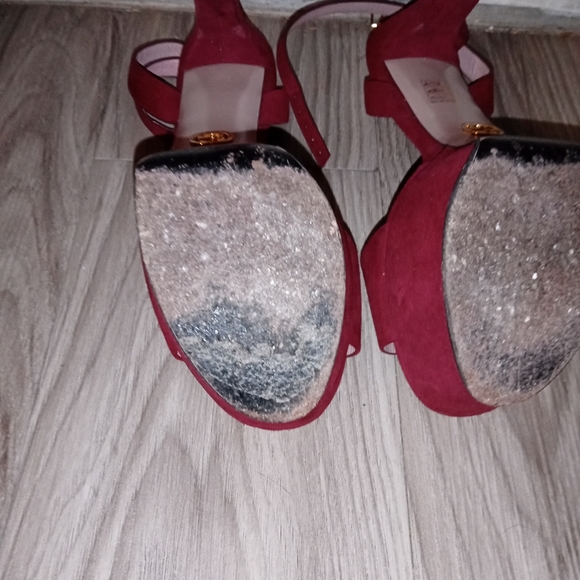 Gucci Platform Suede Heels Kid Scamosciato - Picture 15 of 15